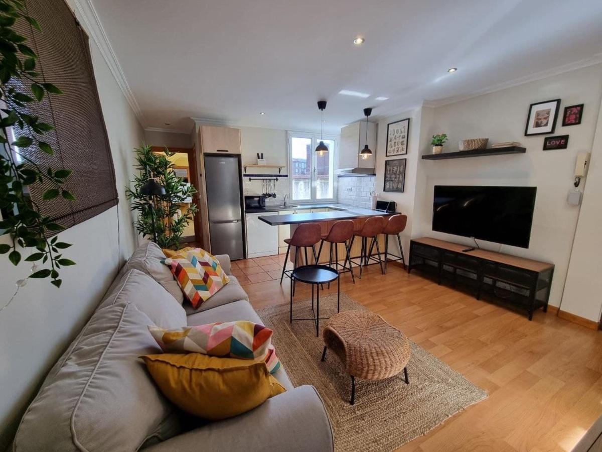 Ferienwohnung 123A - A Un Paso De La Playa, Muy Luminoso Gijón Exterior foto